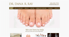 Desktop Screenshot of drdanaray.com