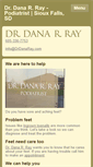 Mobile Screenshot of drdanaray.com